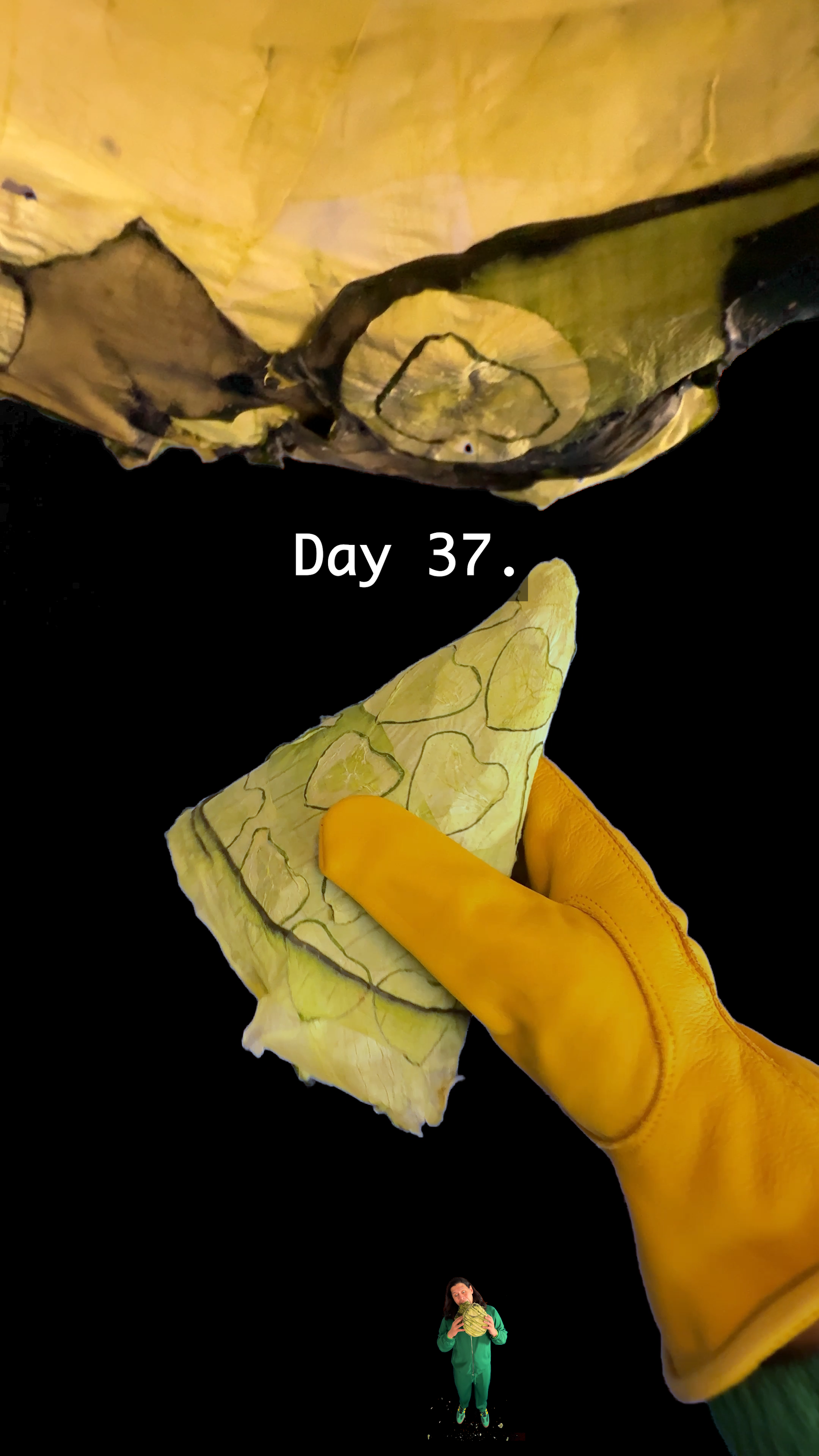 FEBRUARY CUCUMBER HAT RITUAL NECKLACE